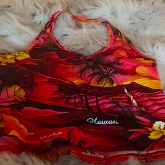 Fun Hawaiian Vintage Too Sz L - Picture 1 of 9